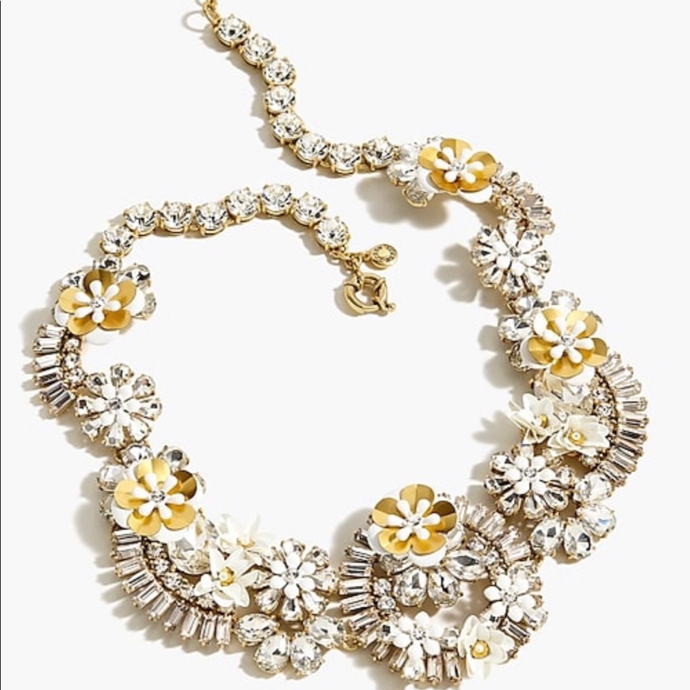 Honeycomb statement necklace